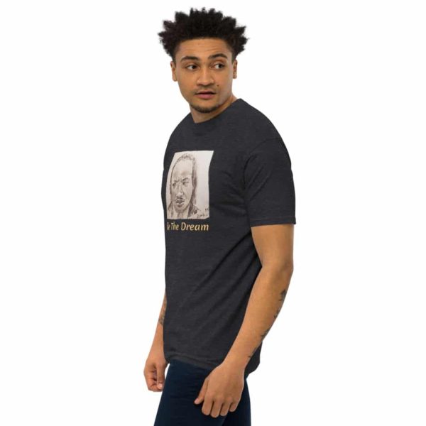 mens premium heavyweight tee charcoal heather left front 623a5e8507978