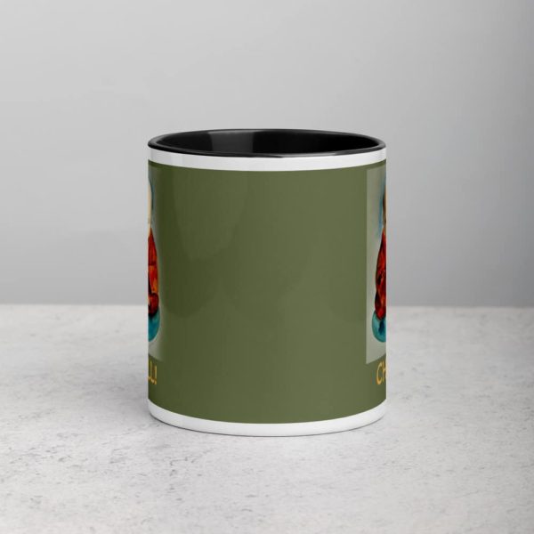 white ceramic mug with color inside black 11oz front 623922486dbf4