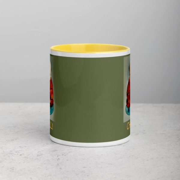 white ceramic mug with color inside yellow 11oz front 623922486e990