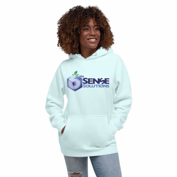 unisex premium hoodie sky blue front 6261de2f55364