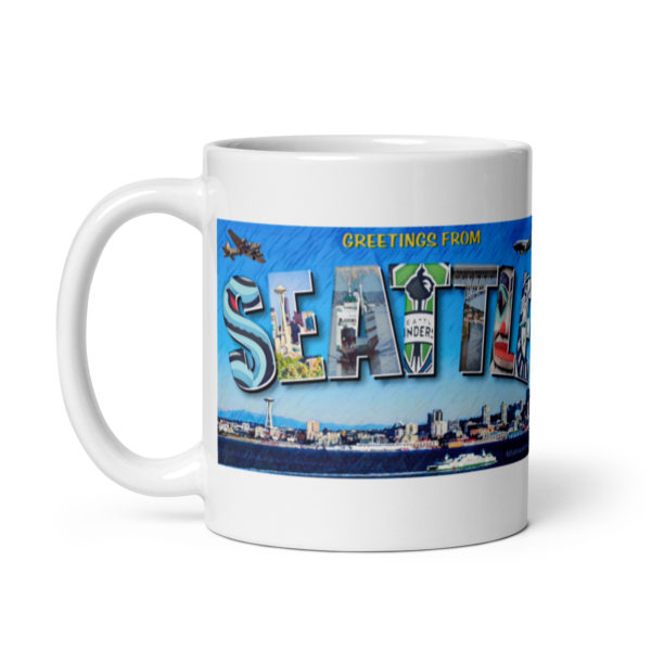 Seattle retro mug