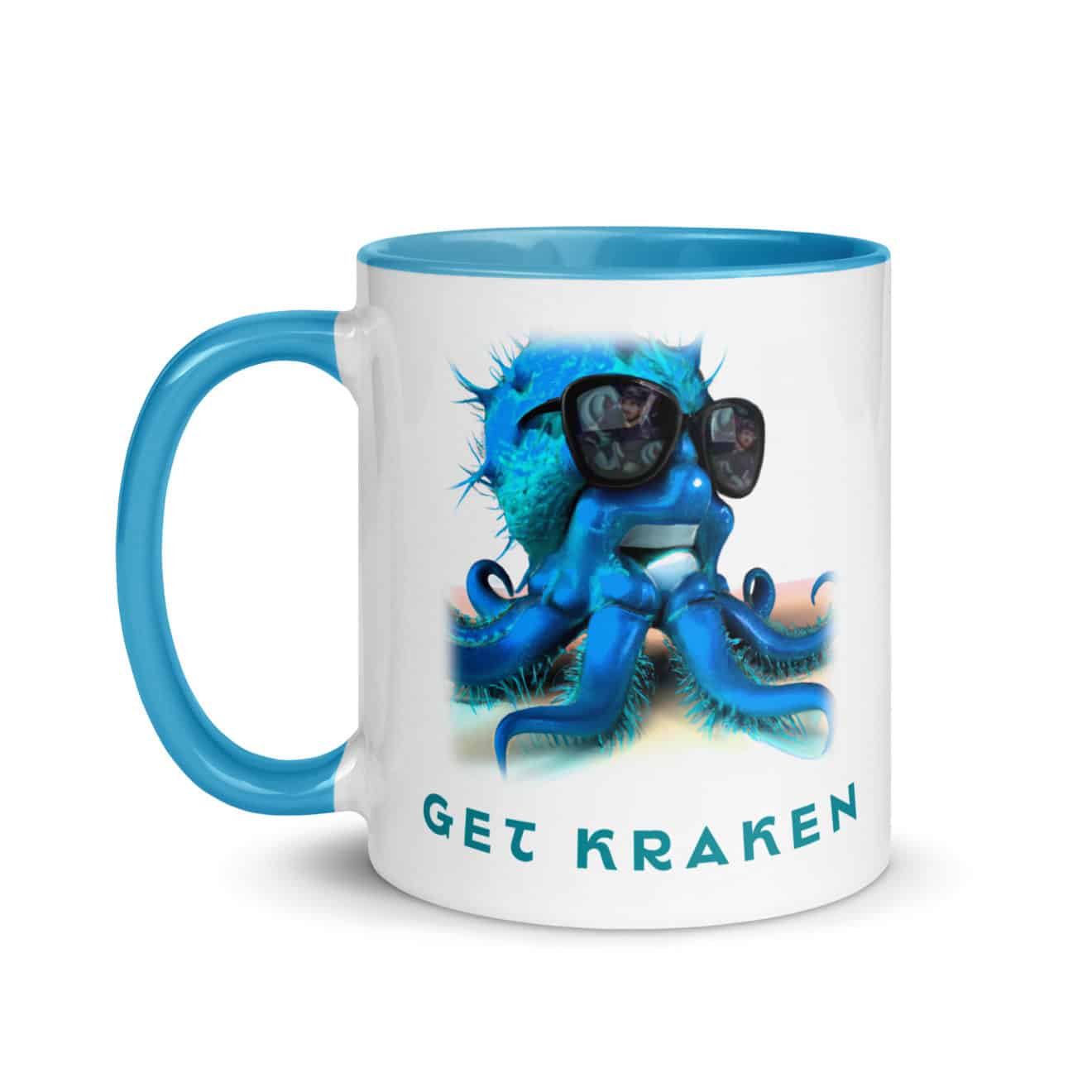 Get Kraken Mug with Color Inside